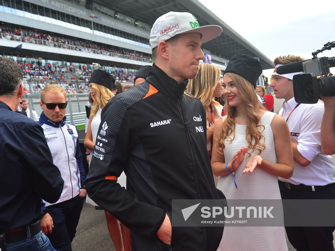 Car racing. 2015 Formula 1 Russian Grand Prix. Race