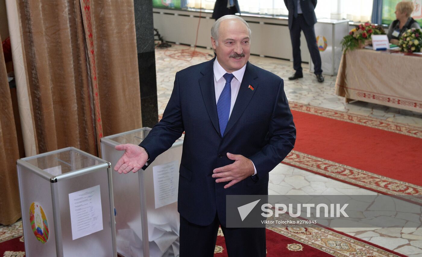 Presidential election in Belarus