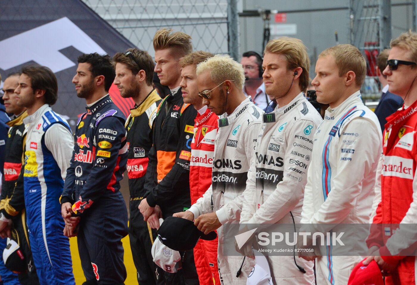 Car racing. 2015 Formula 1 Russian Grand Prix. Race