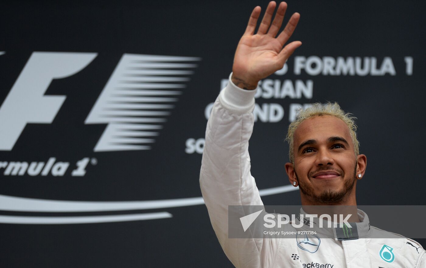 Car racing. 2015 Formula 1 Racing Grand Prix. Race