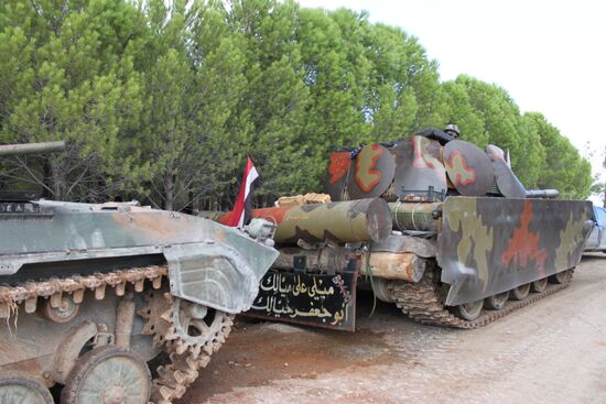 Syrian army frees al-Bahsa town with Russian air support