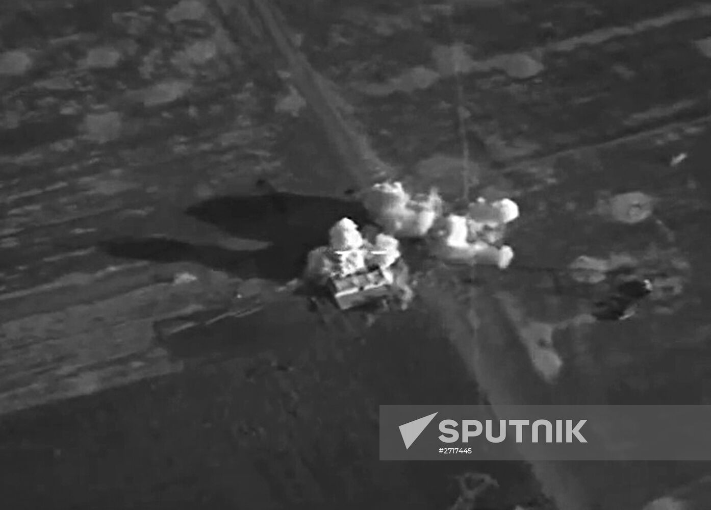 Russian Aerospace Forces aircraft destroy fortified ISIS positions