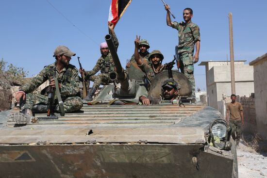 City of Atshan liberated by Syrian army with support of Russian aviation