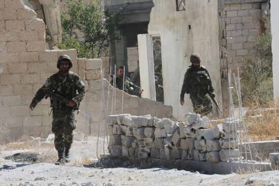 City of Atshan liberated by Syrian army with support of Russian aviation