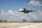 Russian military aviation at Khmeimim airbase in Syria