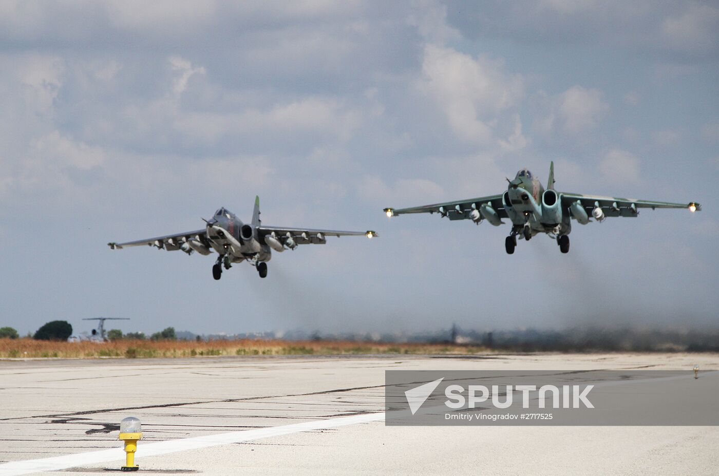 Russian military aviation at Khmeimim airbase in Syria