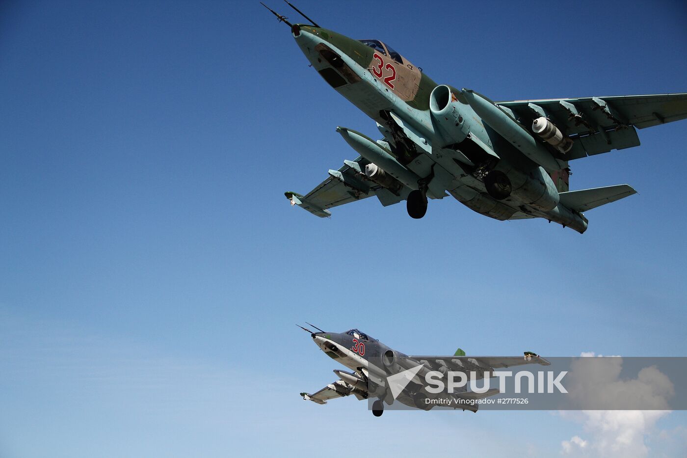 Russian military aviation at Khmeimim airbase in Syria