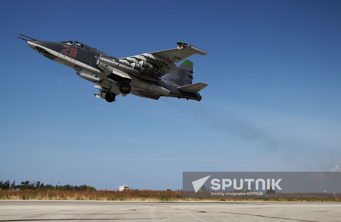 Russian military aviation at Khmeimim airbase in Syria