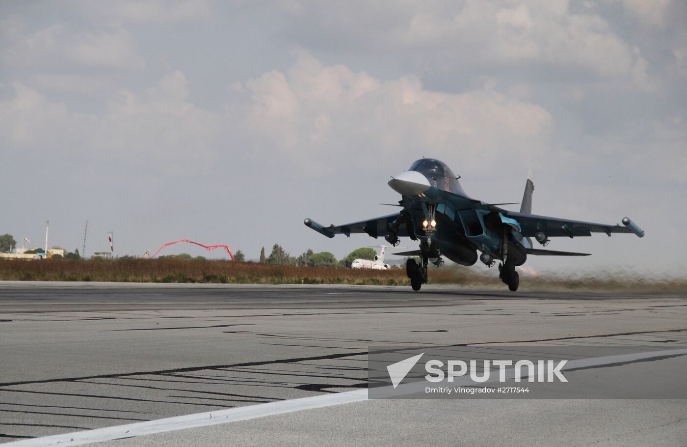 Russian military aviation at Khmeimim airbase in Syria