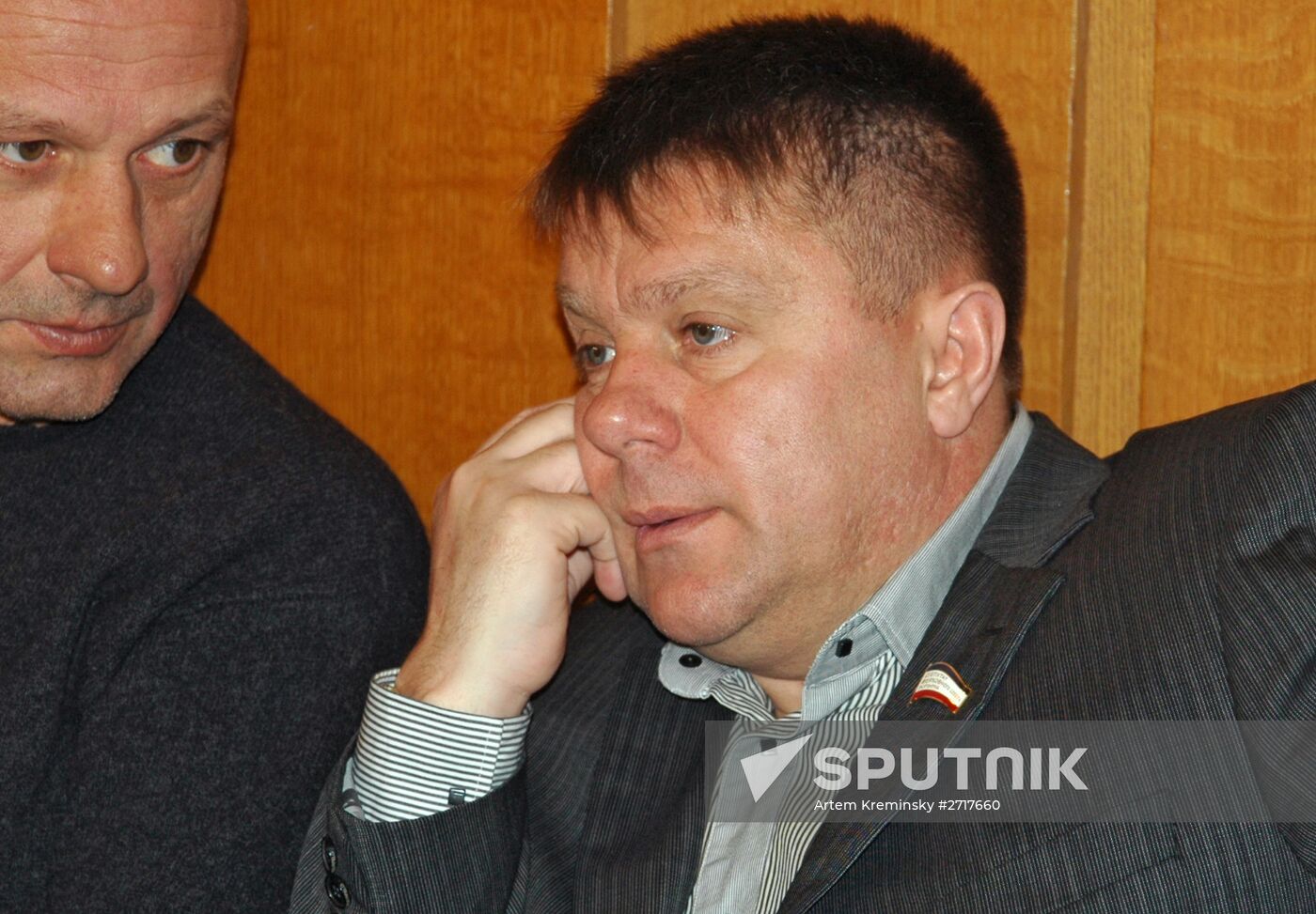 Federal security agents detain Crimean State Council deputy Valery Grinevich