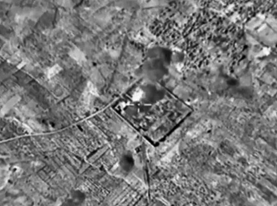 Russian Air Force bombs Islamic State training camps in Syria