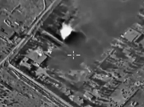 Russian Air Force bombs Islamic State training camps in Syria