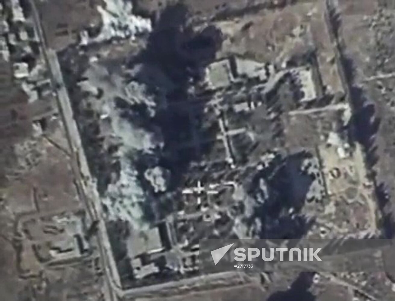 Russian Air Force bombs Islamic State training camps in Syria