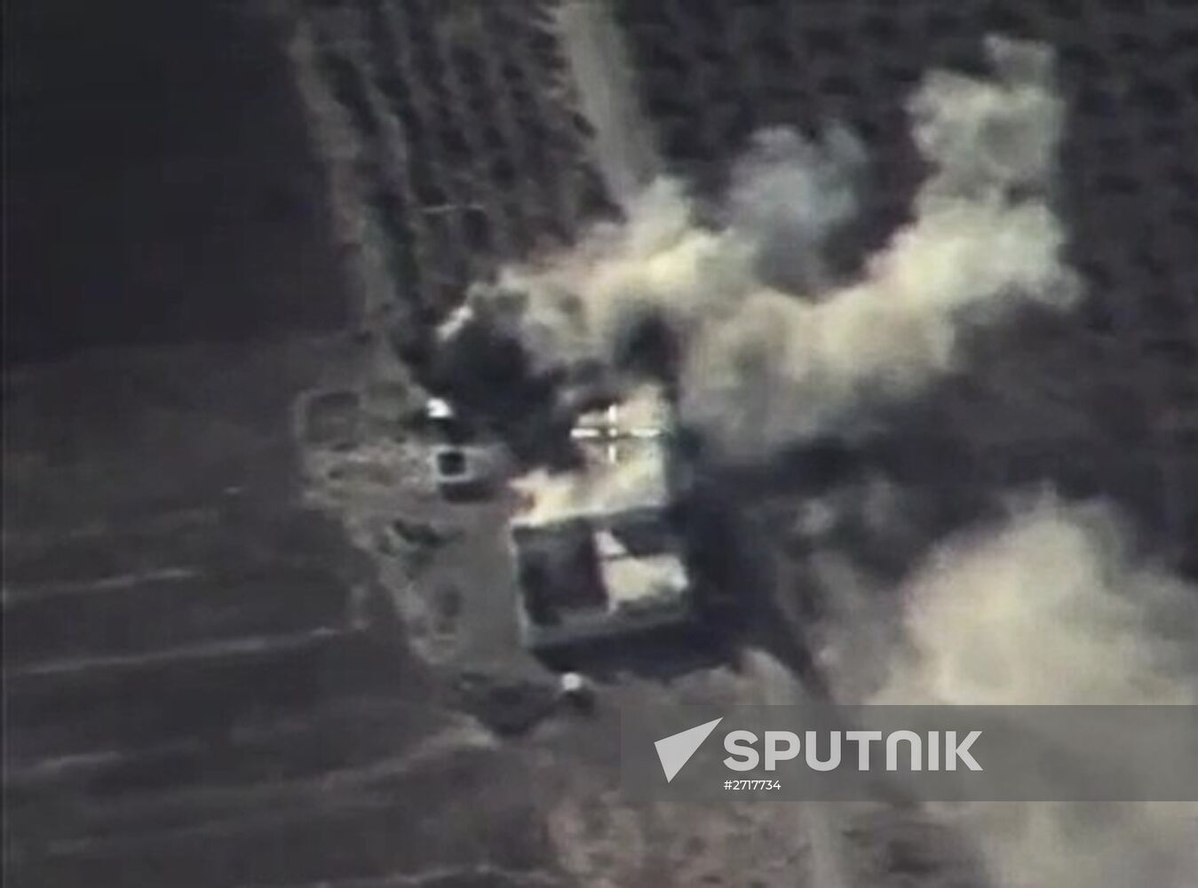 Russian Air Force bombs Islamic State training camps in Syria