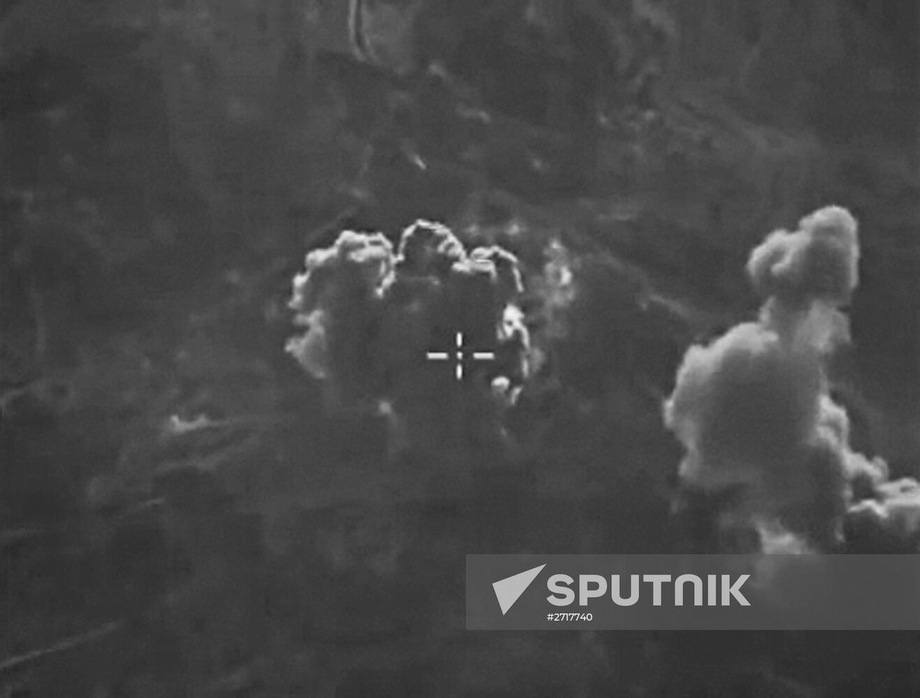 Russian Air Force bombs Islamic State training camps in Syria