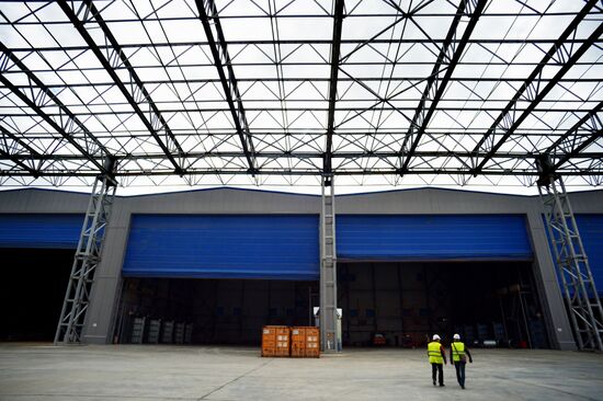 Construction of ship-building complex Zvezda
