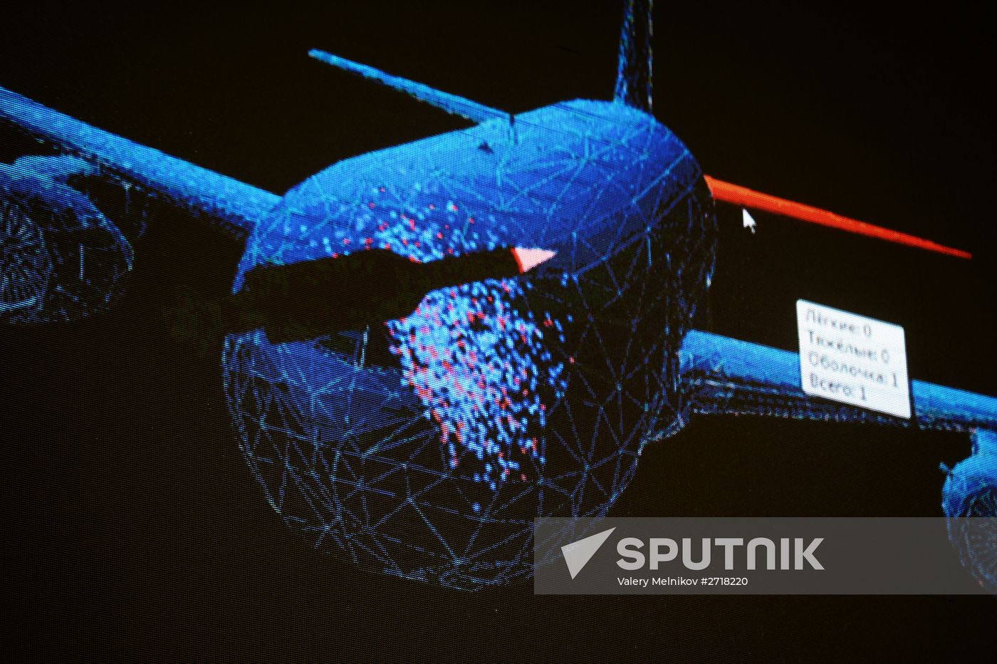Presenting the results of the Boeing 777 crash simulation