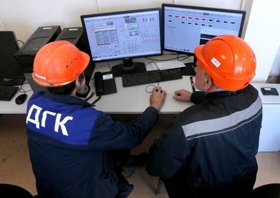 Vostochnaya Combined Heat and Power Plant under construction in Vladivostok