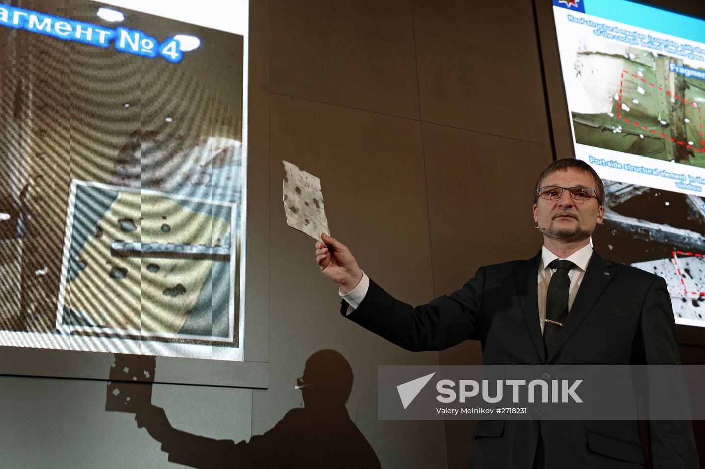Presenting the results of the Boeing 777 crash simulation