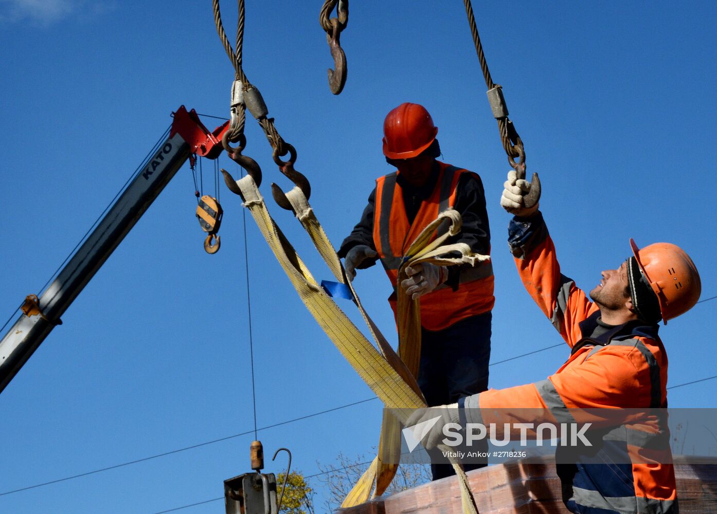 Vostochnaya Combined Heat and Power Plant under construction in Vladivostok