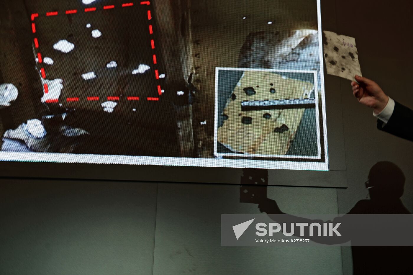 Presenting the results of the Boeing 777 crash simulation