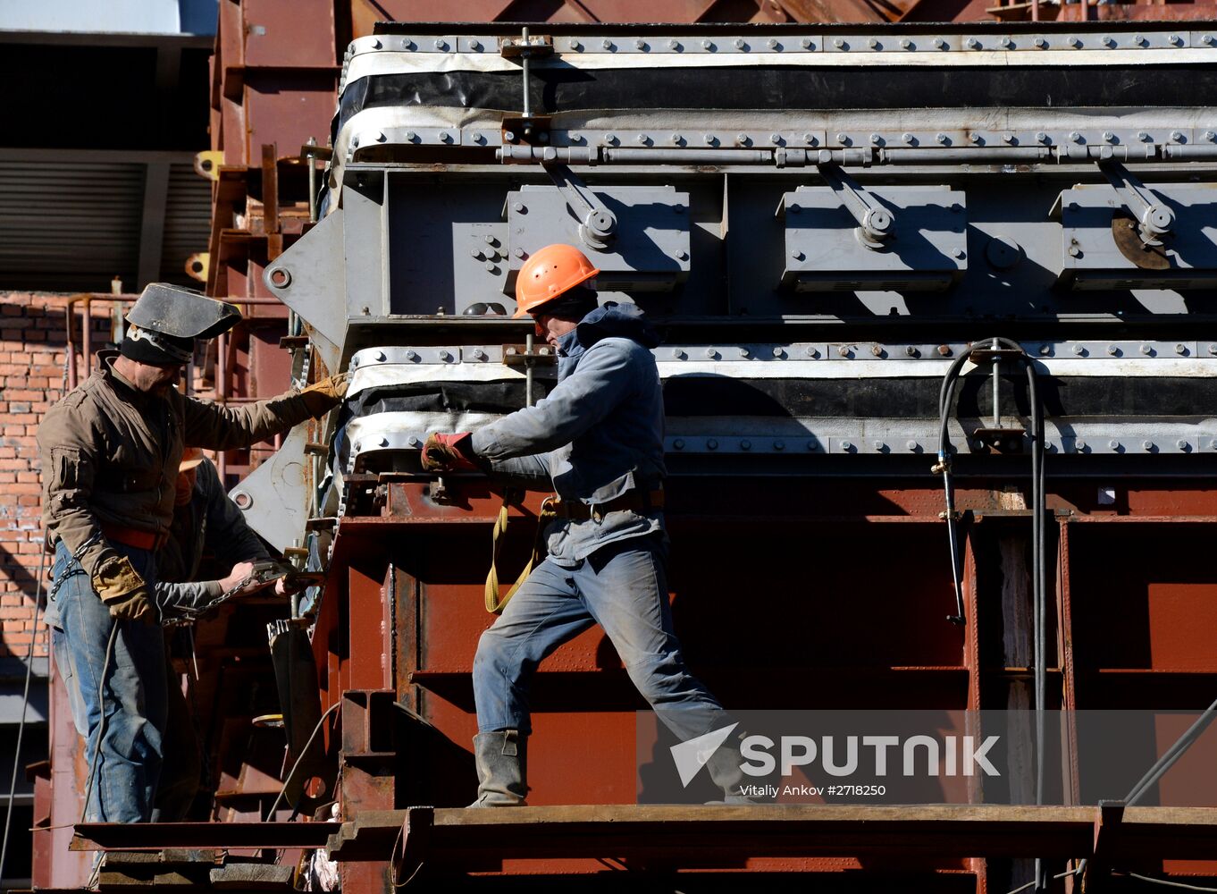 Vostochnaya Combined Heat and Power Plant under construction in Vladivostok