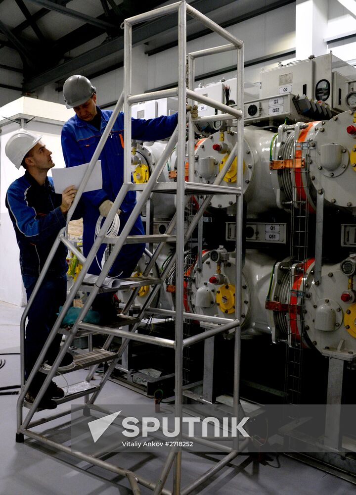 Vostochnaya Combined Heat and Power Plant under construction in Vladivostok