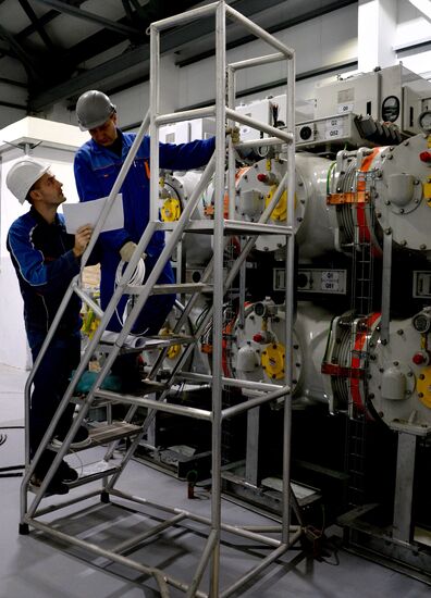 Vostochnaya Combined Heat and Power Plant under construction in Vladivostok