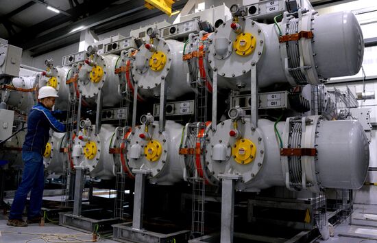 Vostochnaya Combined Heat and Power Plant under construction in Vladivostok