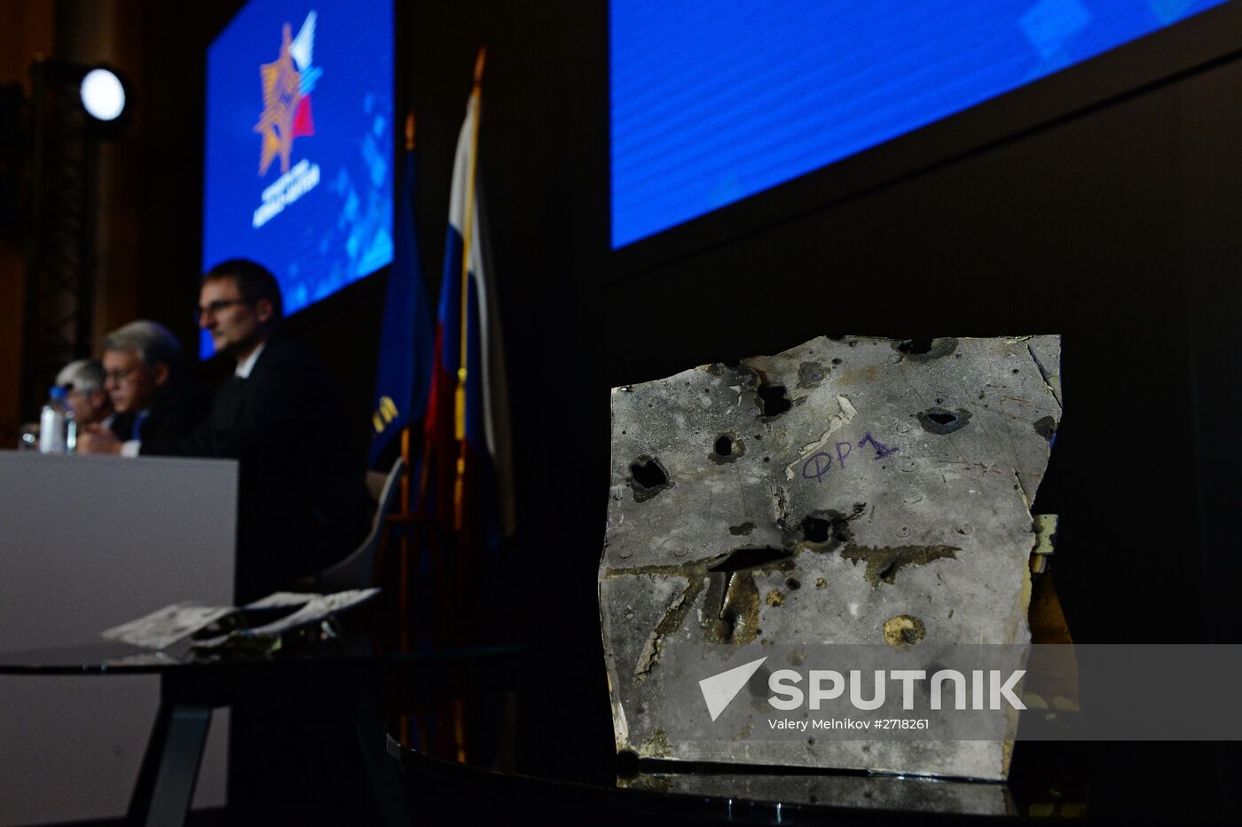 Presenting the results of the Boeing 777 crash simulation