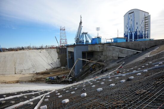 Vostochny Cosmodrone in Amur Region