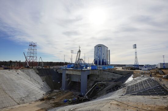 Vostochny Cosmodrone in Amur Region