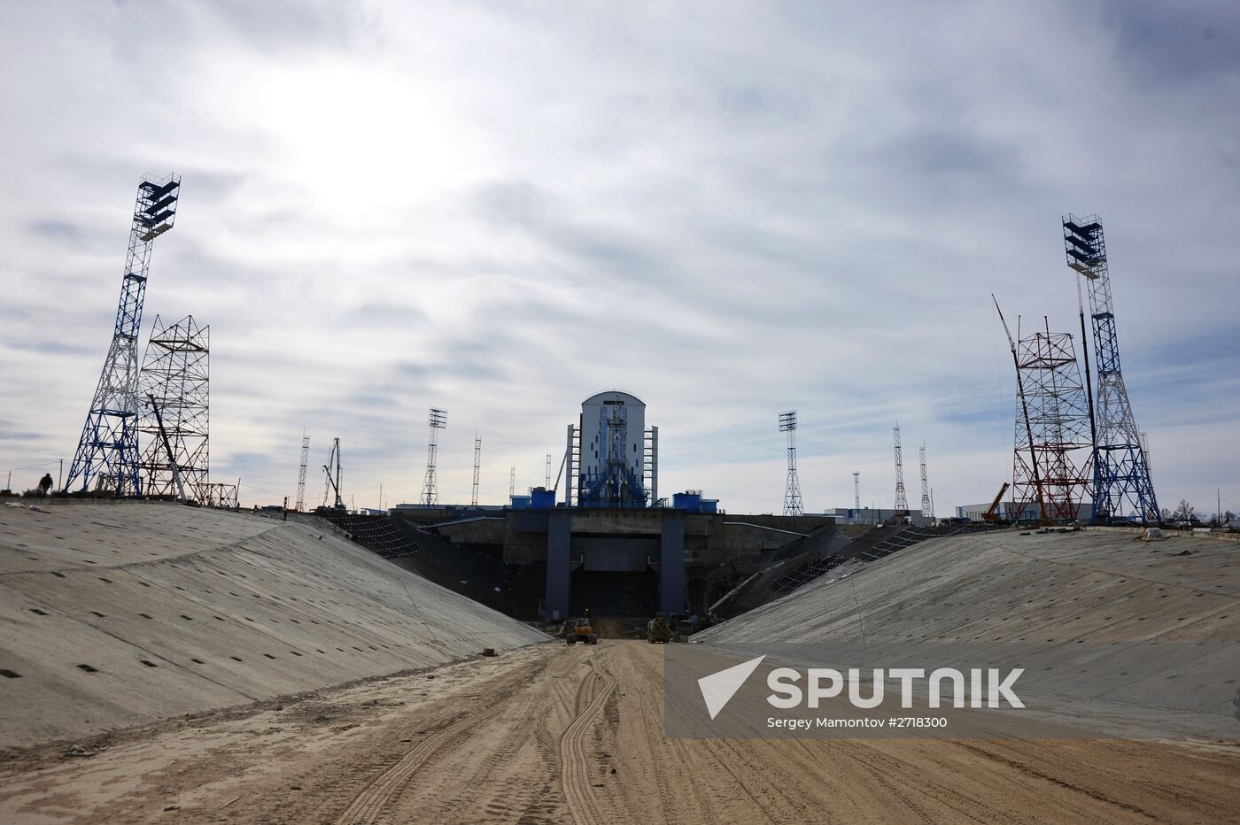 Vostochny Cosmodrone in Amur Region