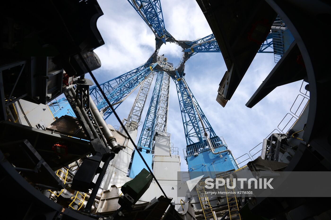 Vostochny Cosmodrone in Amur Region