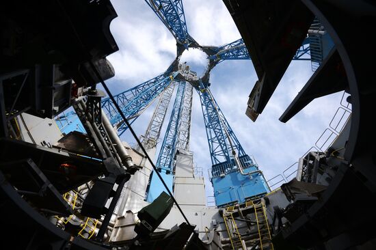 Vostochny Cosmodrone in Amur Region