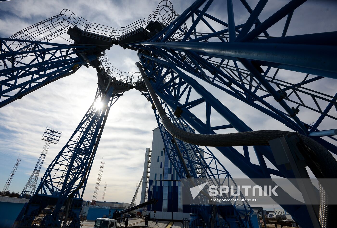 Vostochny Cosmodrone in Amur Region