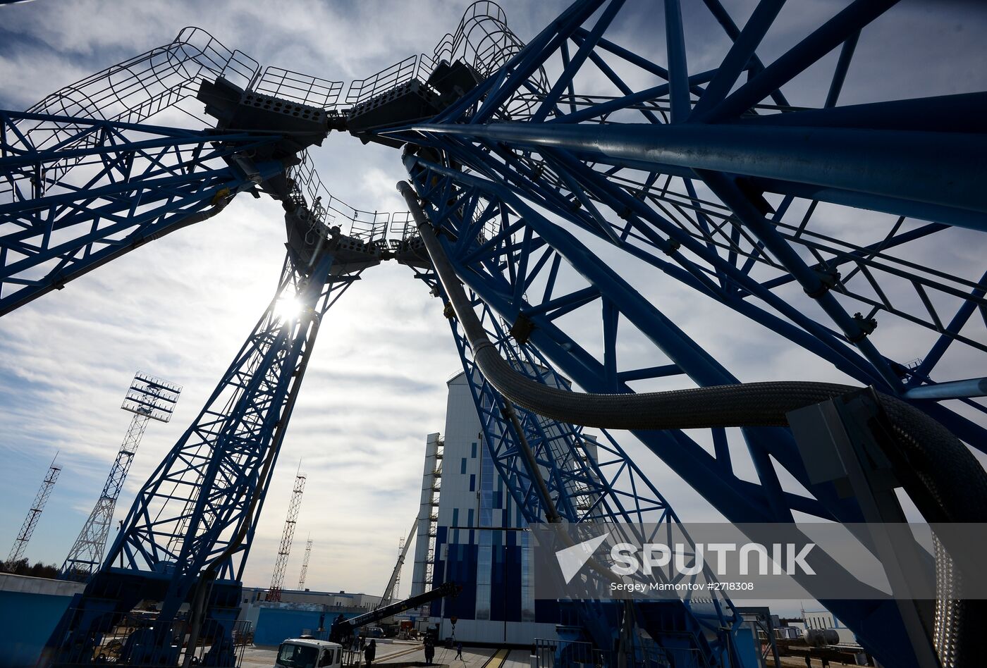 Vostochny Cosmodrone in Amur Region