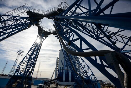 Vostochny Cosmodrone in Amur Region