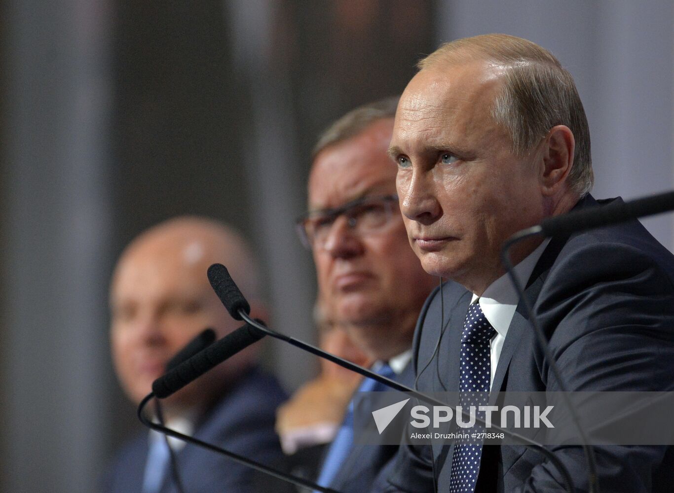 Vladimir Putin attends 7th Russia Calling! VTB Capital Investment Forum