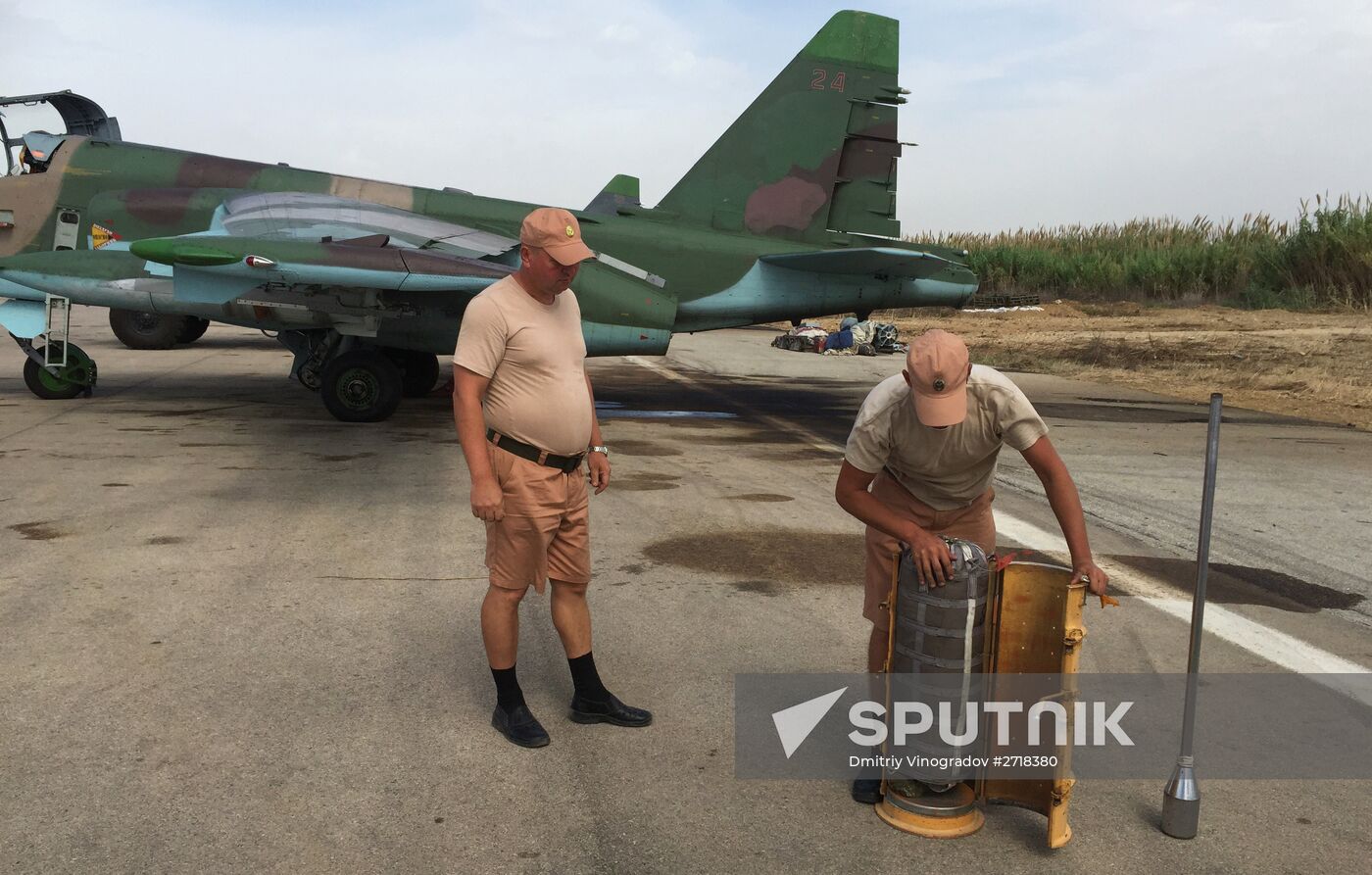 Russian war planes in Syria readied for sorties