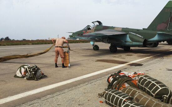Russian war planes in Syria readied for sorties
