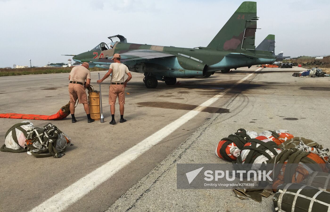 Russian war planes in Syria readied for sorties