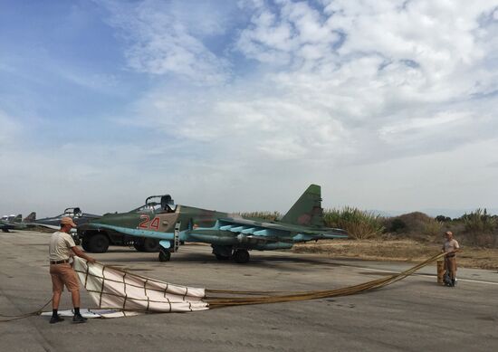 Russian war planes in Syria readied for sorties