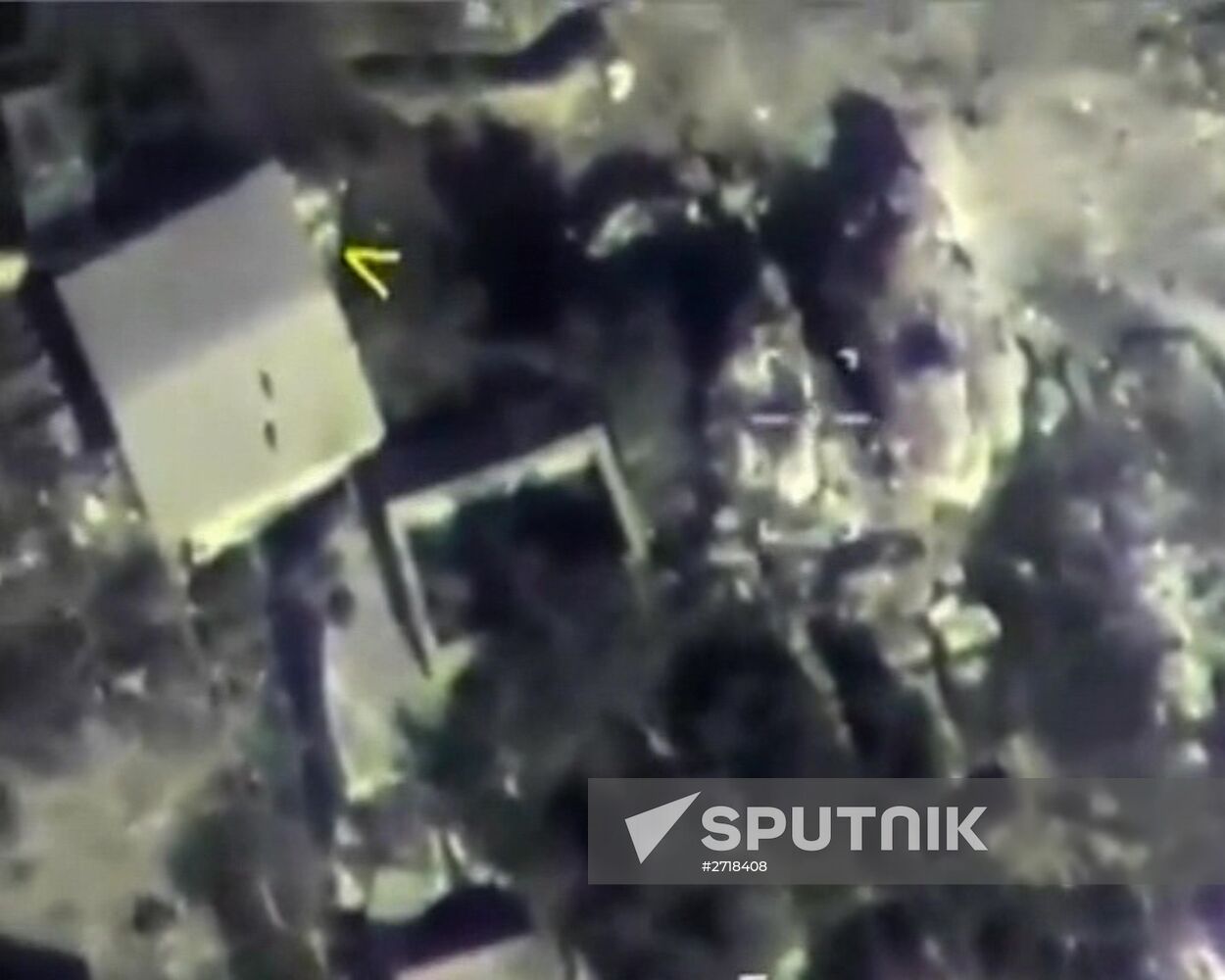 Russian Air Force destroyed ISIS weapons depots