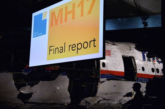 Dutch Safety Board releases report into Malaysia Airlines Flight 17 disaster