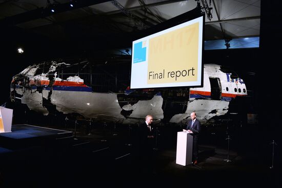 Dutch Safety Board releases report into Malaysia Airlines Flight 17 disaster