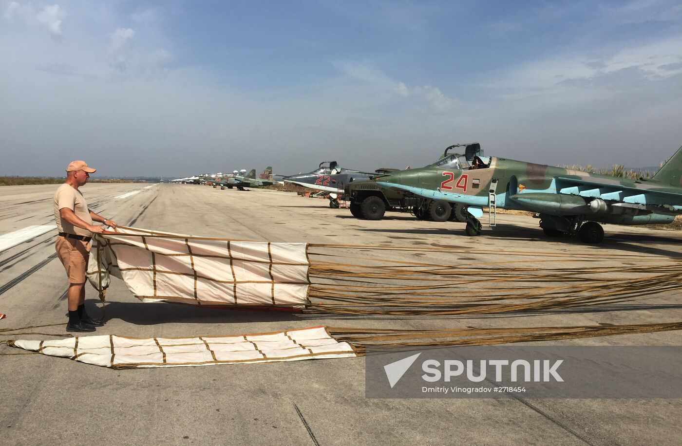 Russian war planes in Syria readied for sorties
