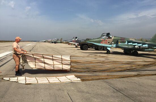 Russian war planes in Syria readied for sorties