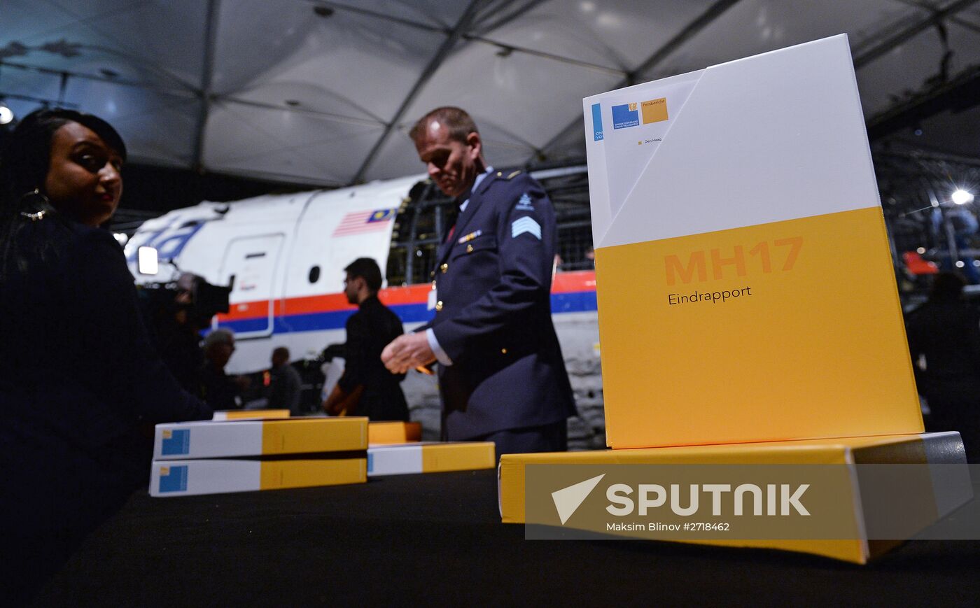 Dutch Safety Board releases report on Malaysia Airlines Flight MH17 crash