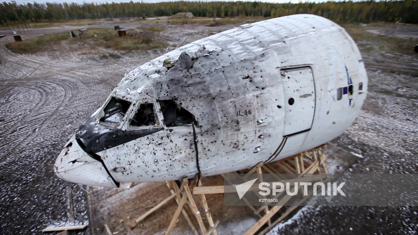 Presenting the results of the Boeing 777 crash simulation